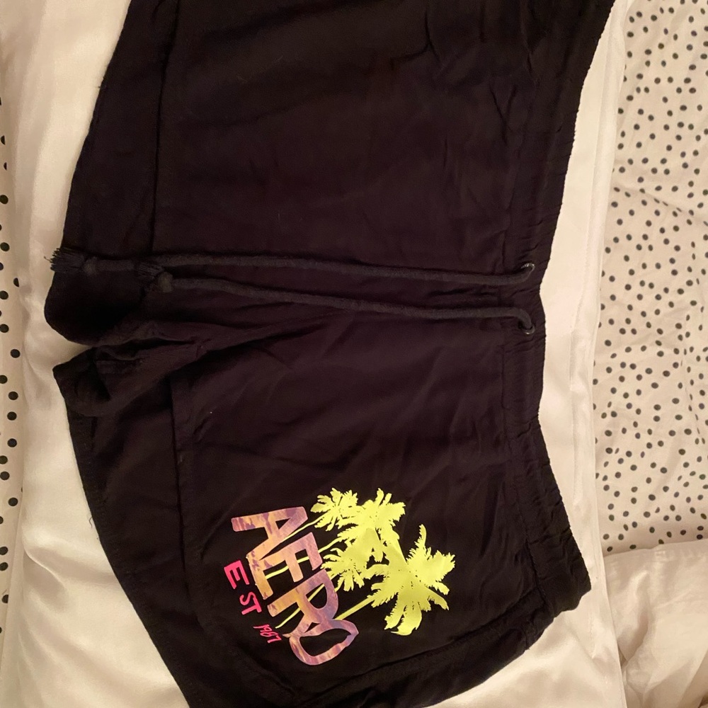 Aero Aeropostale shorts logo